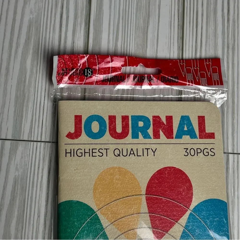 Studio 18 Two Pack 30 Pages Lined Ruled Notebook Journals NWT